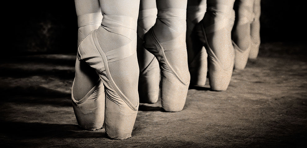 Imagen de bailarinas en equilibrio